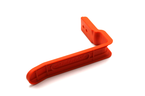 Preview: Planenniederhalter (orange) außen