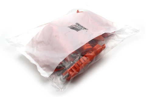 Preview: Kit Plastikskates orange mit Schrauben, 10 Stück für Cramaro Schiebeverdecke