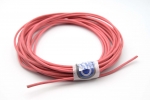 Elektrokabel Silikon 1x6 rot
